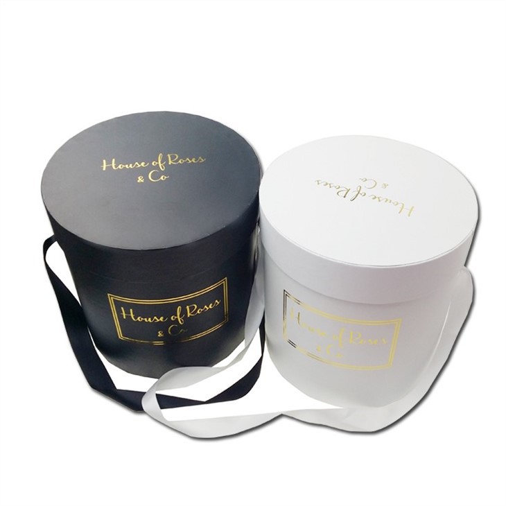 Round Flower Boxes As Gift Sets